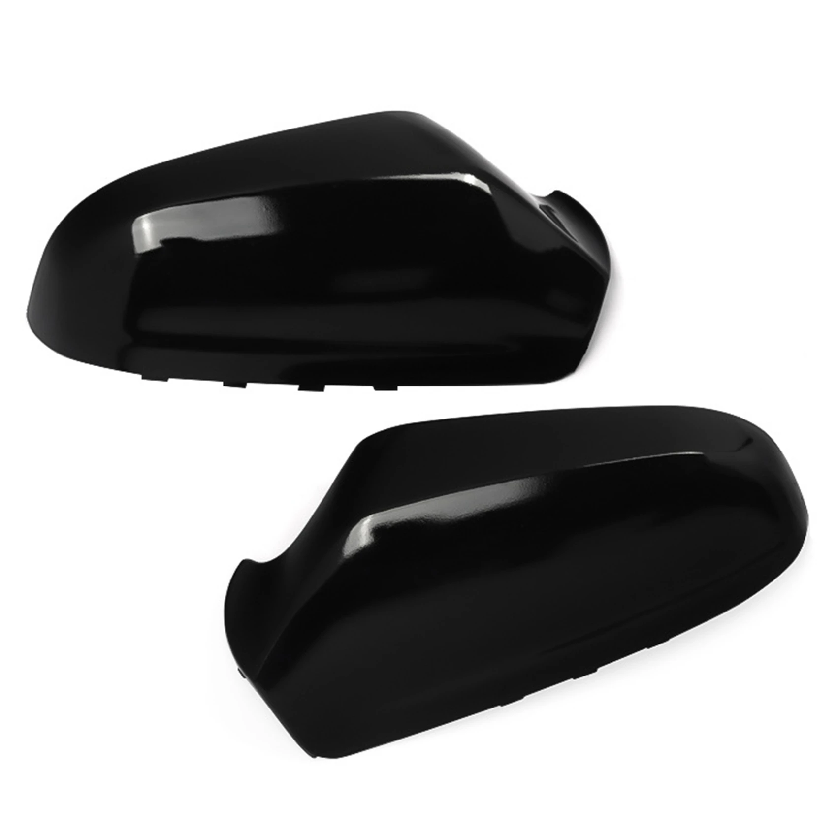 2PCS Car Rearview Mirror Cover Cap Reversing Rear View Mirror Shell for Opel Astra H 2004-2009