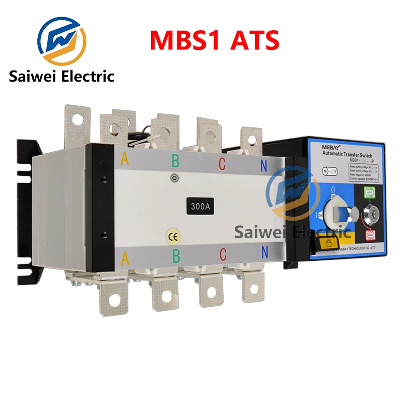 Mebay ATS 4P 630A 1600A 3200A Diesel generator dual power automatic manual transfer switch control board