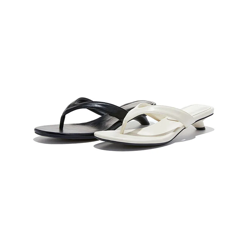 

CICIYANG Retro Flip-flop Women 2026 Summer New Outdoors Pumps Sandals Ladies Beach High Heel Slippers Handmade