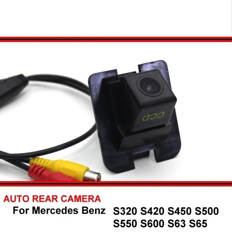 

Fisheye SONY For Mercedes Benz S320 S420 S450 S500 S550 S600 S63 S65 HD Car Rear View Vehicle Backup Cameras CCD Night Vision