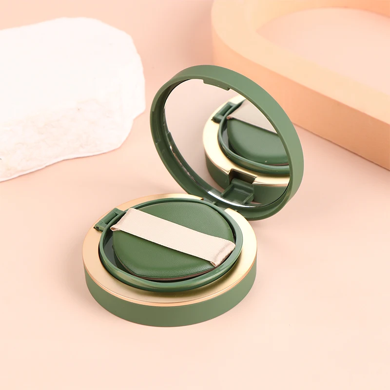 Air Cushion Empty Box para BB Cream, Recipientes Cosméticos com Esponja Puff e Espelho, Acessórios para Maquiagem de Viagem, Portátil, 12g