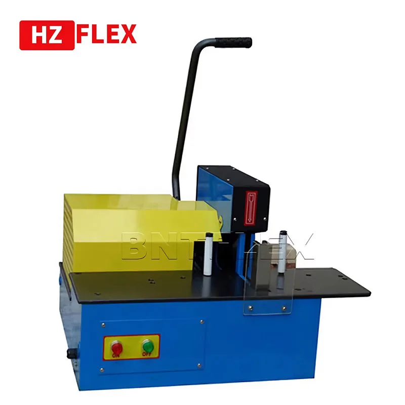 CE 1 Multi-functiona 6-51mm 2 6SP Hydraulic Flexible Rubber Hose Cutter Skiving Machine Dustless Hose Cutting Machine