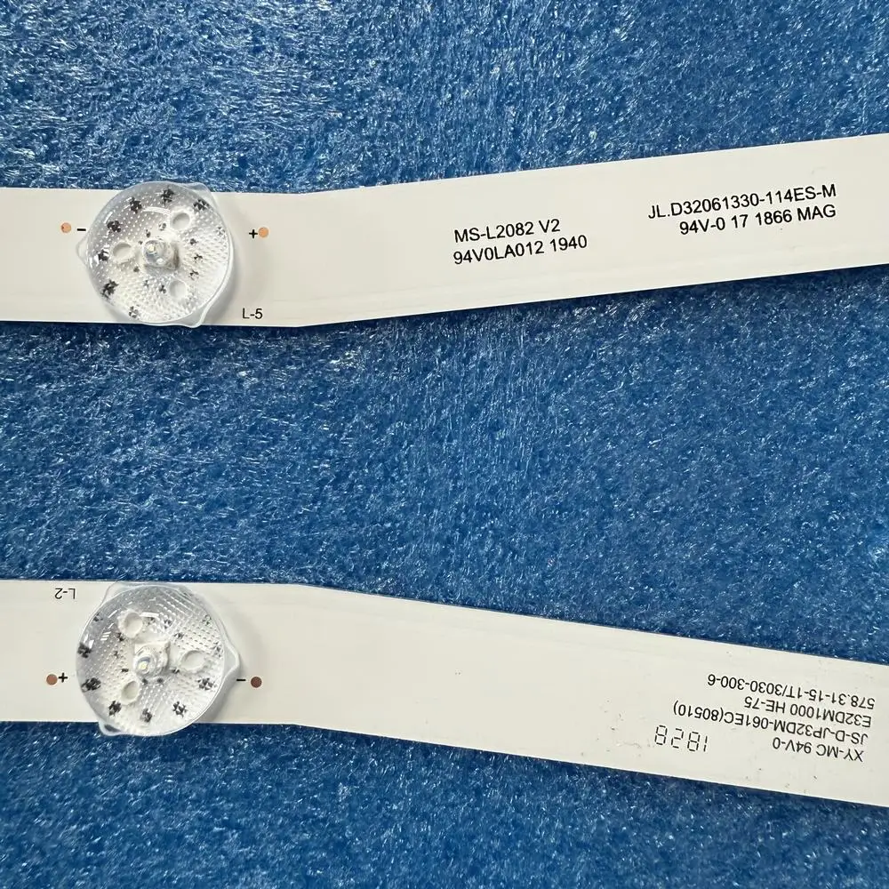 2 szt./zestaw Taśma LED do 6LED MS-L2082 V1 V2 LD32B320 LD32B500 LD-32S4215BT SW-LED32BA201 SW-LED32BA301 STV-32LED20W 32HMC1720T2