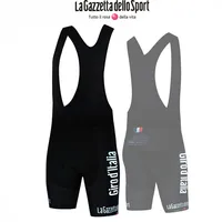 Tour De Giro D'ITAL pantalones cortos con pechera para ciclismo, pantalones cortos transpirables acolchados para bicicleta De montaña para hombre, pantalones cortos para bicicleta Licra, pantalones cortos para ciclismo MTB