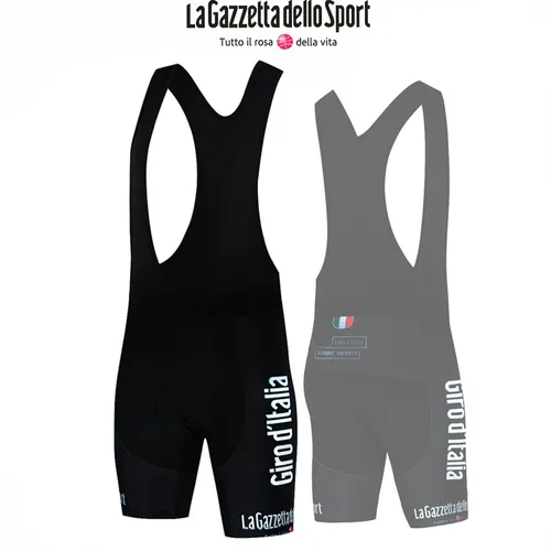 Tour De Giro D'ITAL pantalones cortos con pechera para ciclismo, pantalones cortos transpirables acolchados para bicicleta De montaña para hombre, pantalones cortos para bicicleta Licra, pantalones cortos para ciclismo MTB