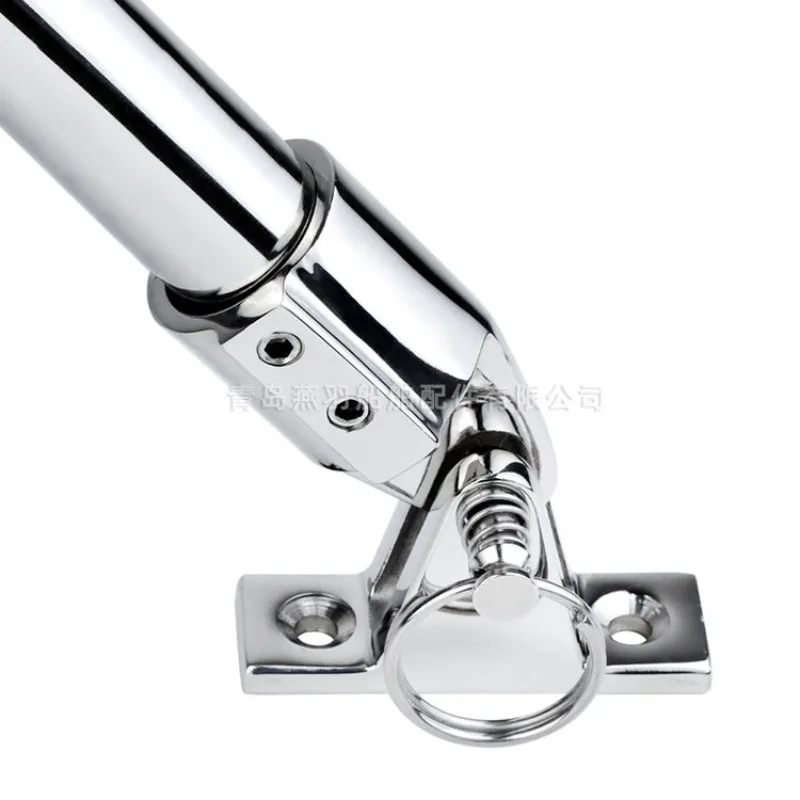 Triangular Thickened Double Top Silky Cap Marine Yacht Awning Accessories 316 Stainless Steel Hardware Reinforced Fasteners
