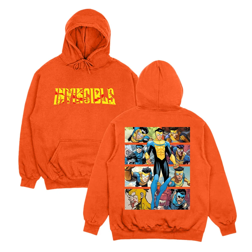 Invincible Hoodies Invincible Mark Superhelden Unisex Sweatshirt Omni-Man Invincible Kleidung Perfektes Geschenk für Comic-Liebhaber Pullover – Detail 11