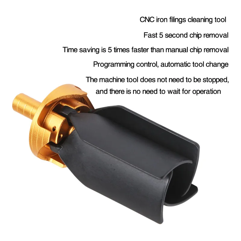Imagem -05 - Máquina Automática Remoção Chip D16 Cnc Chip Cleaner Remoção de Sucata Fan Artefato Artefato