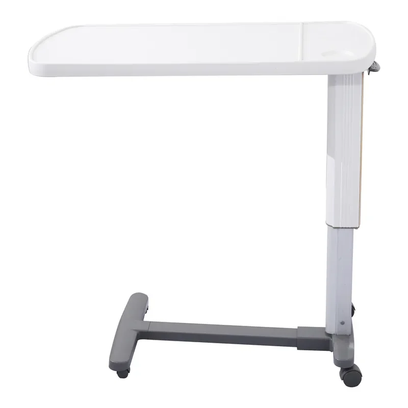 Bed Table Overbed Table ABS Movable l Furniture Medical Equipment