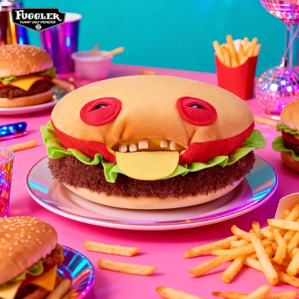 Fuggler FUGGALICIOUS オリジナルぬいぐるみ ピザ ホットドッグ アイス