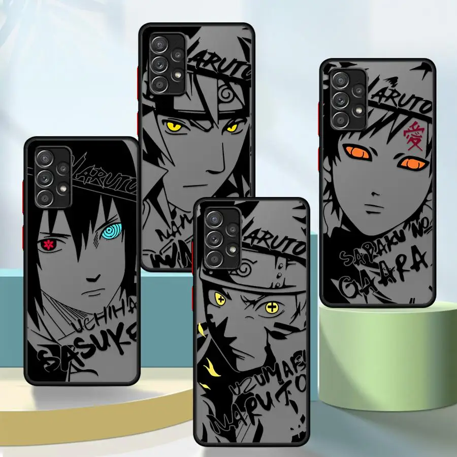 Anime -N-Narutos Phone Case for Samsung Galaxy A12 A13 A14 A32 A33 A34 A24 A54 A55 A72 A73 A35 A52 A53 A15 A25 A26 A36 A56 Cover