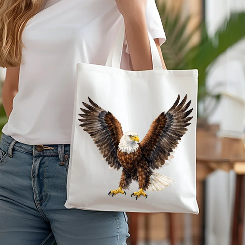 Eagle Spread Wings Flying Heat Transfer Vinyl Stickers Animal Iron On Patches For Men T Shirt Hoodie DIY Clothing Print Stickers view 5