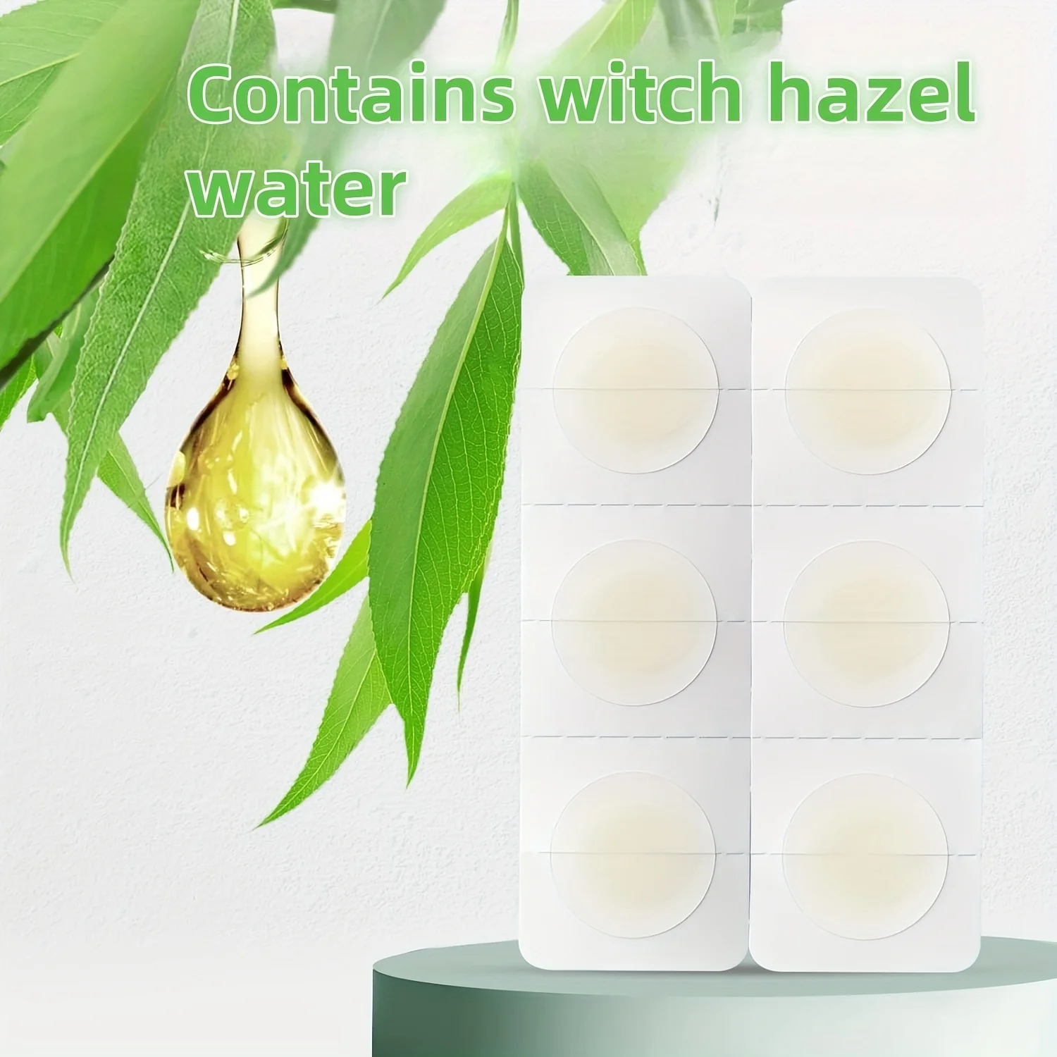 108 Buah Tambalan Jerawat Hidrokoloid Transparan + 12 Buah Stiker Jerawat Minyak Esensial, Penutup Noda Tahan Air Tak Terlihat untuk Wajah, D