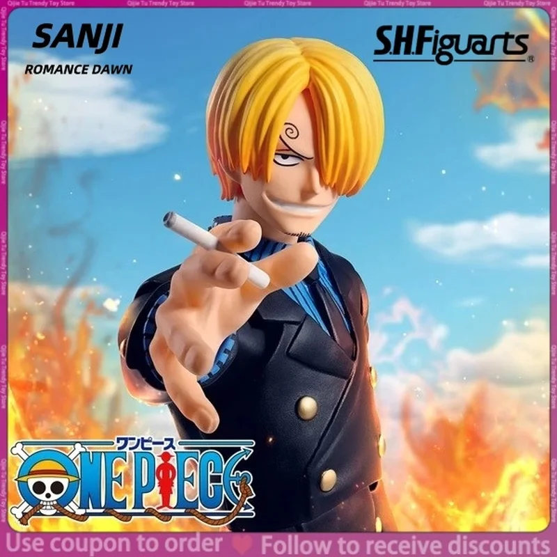 

In-Stock Genuine S.H.Figuarts One Piece Sanji Romance And Dorn Action Figures Collectible Model Toys Gifts Surprise Decoration