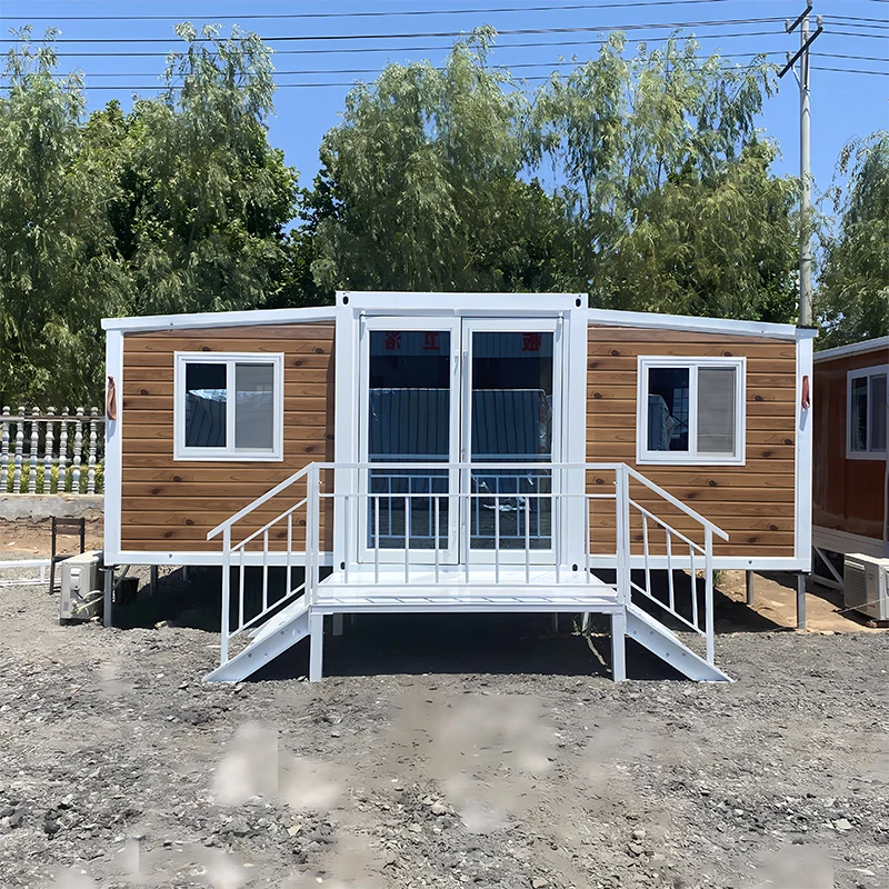 Fast Installation Expandable Foldable Container House 20ft Prefab Tiny Home for Mobile Living 2 Bedrooms with Kitchen Bathroom