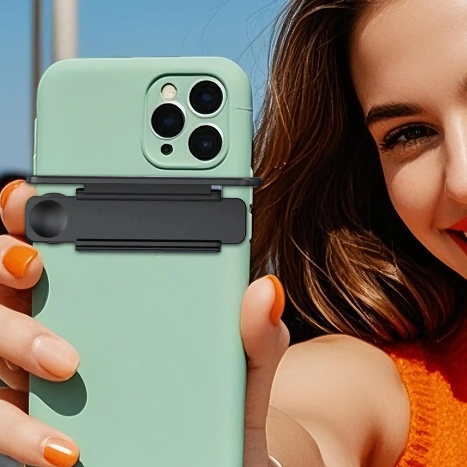 Sky Mirror Mobile Phone Reflection Shootings Smartphone Camera Mirror Reflection Clip Kit Vertical Horizontal Reflection Selfie