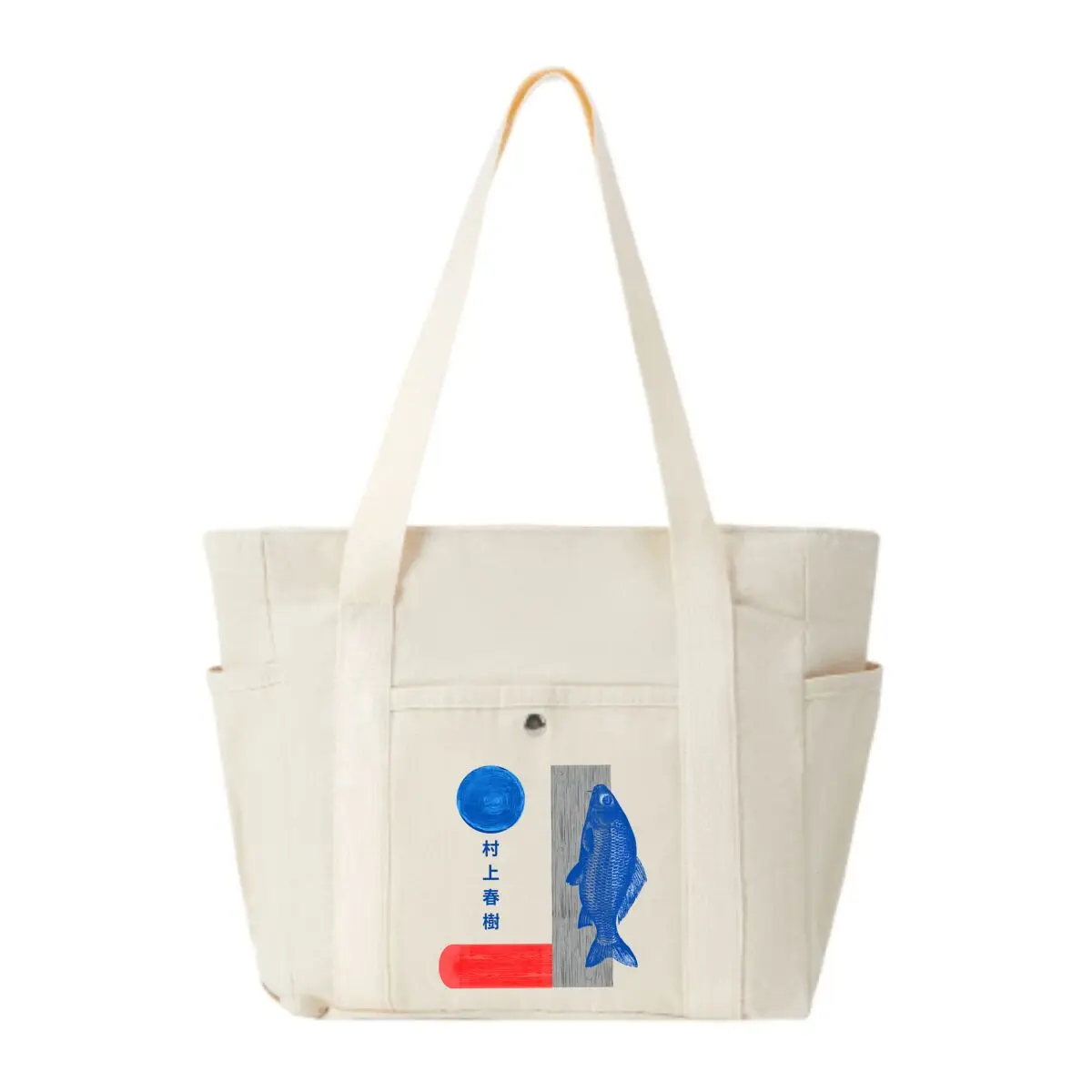 

Haruki Murakami — повседневная сумка The Blue Fish — отлично подходит для послерабочих ошибок