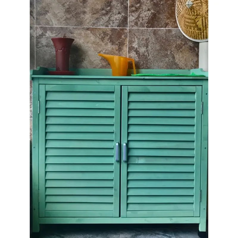 

Outdoor Shoe Cabinet Household Minimalist Shoe Rack Waterproof and Sun Protection Dustproof Storage Storage Cabinet Locker