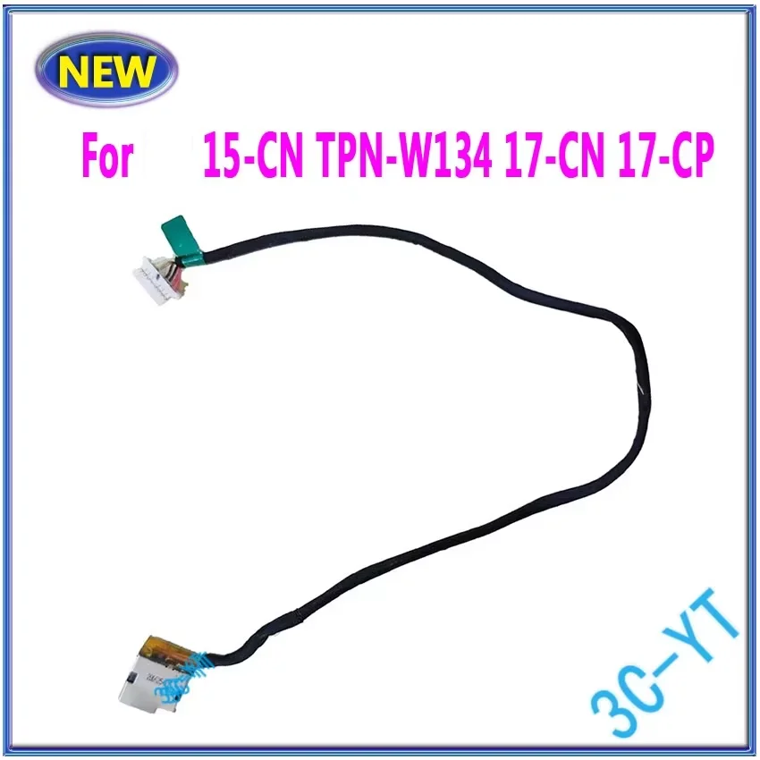 1-10 PCS Laptop DC Power Cable DC Charging Connector Port Cable For 15-CN TPN-W134 17-CN 17-CP 17T-CN 470 G8