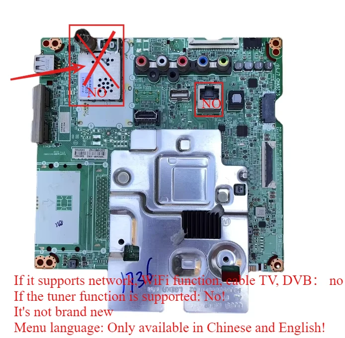 اي اكس 67166104 اللوحة الأم لتلفزيون LG 60 ''65'' 60 بوصة اللوحة الرئيسية 60UJ6300 65UJ6300 65UJ632T 65UJ620V 60UJ630V 65UK6100 65UJ634V #2