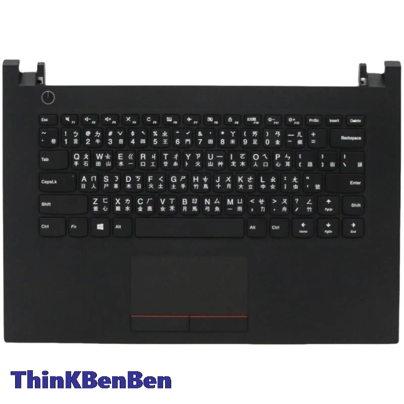 

TW Traditional Black Keyboard Upper Case Palmrest Shell Cover For Lenovo V510 14 14IKB 5CB0M31967