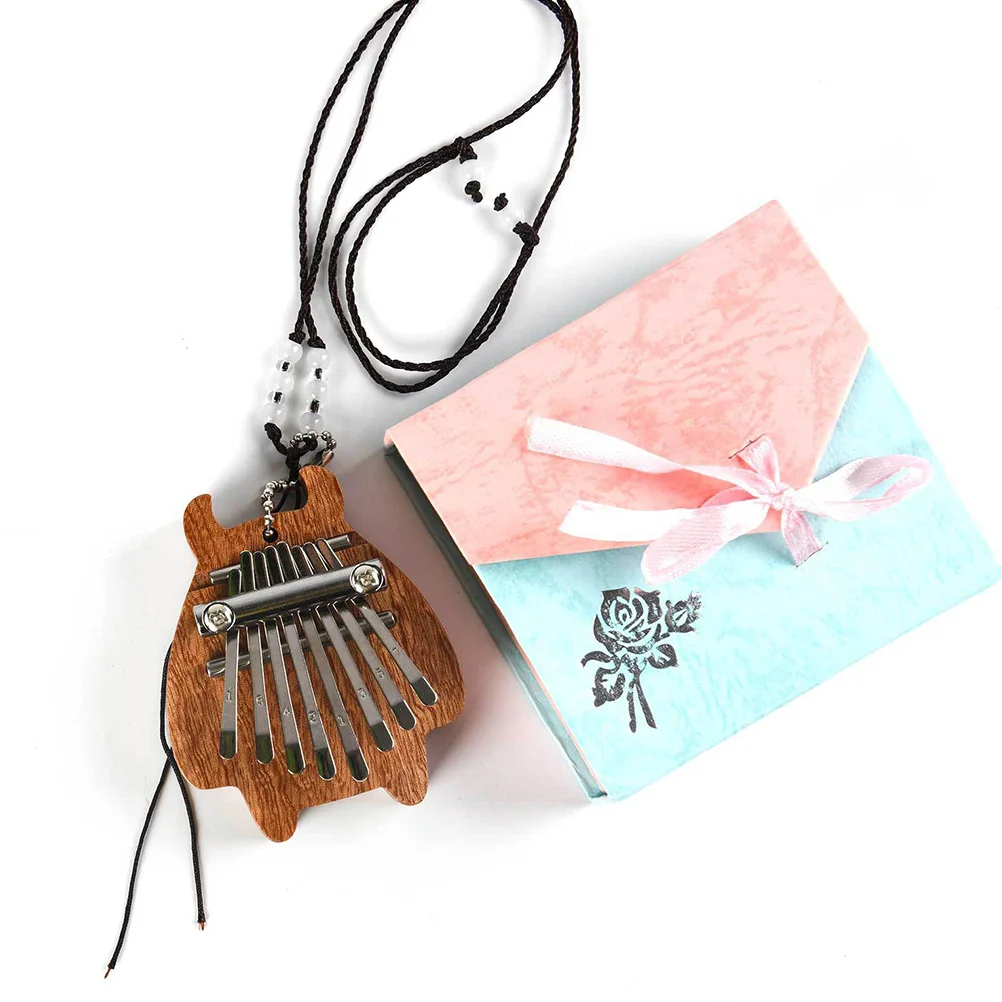 

Wooden Thumb Piano Finger for Adults Pianos Exquisite Mini Solid Kalimba Delicate Portable Instrument