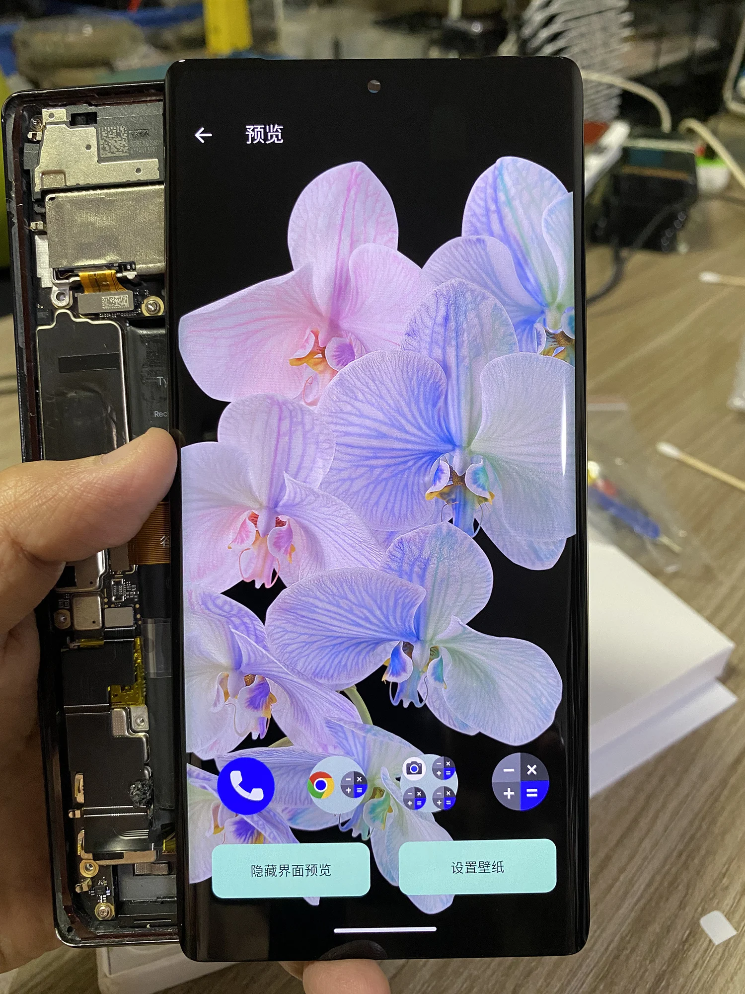 AMOLED Für Google Pixel 6 Pro LCD Display GLUOG, G8VOU, GF5KQ Digitizer Montage Touchscreen Ersatz Reparatur Großhandel