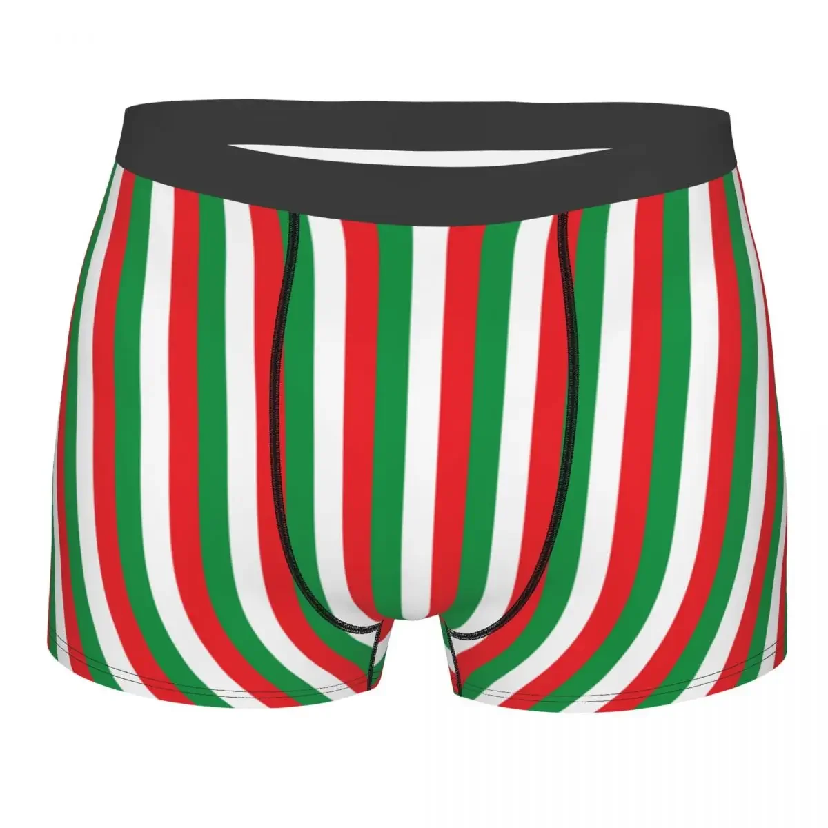 Male Cool Minimalist Italy Flag Underwear Italian Patriotic Boxer Briefs Breathbale Shorts Panties Underpants