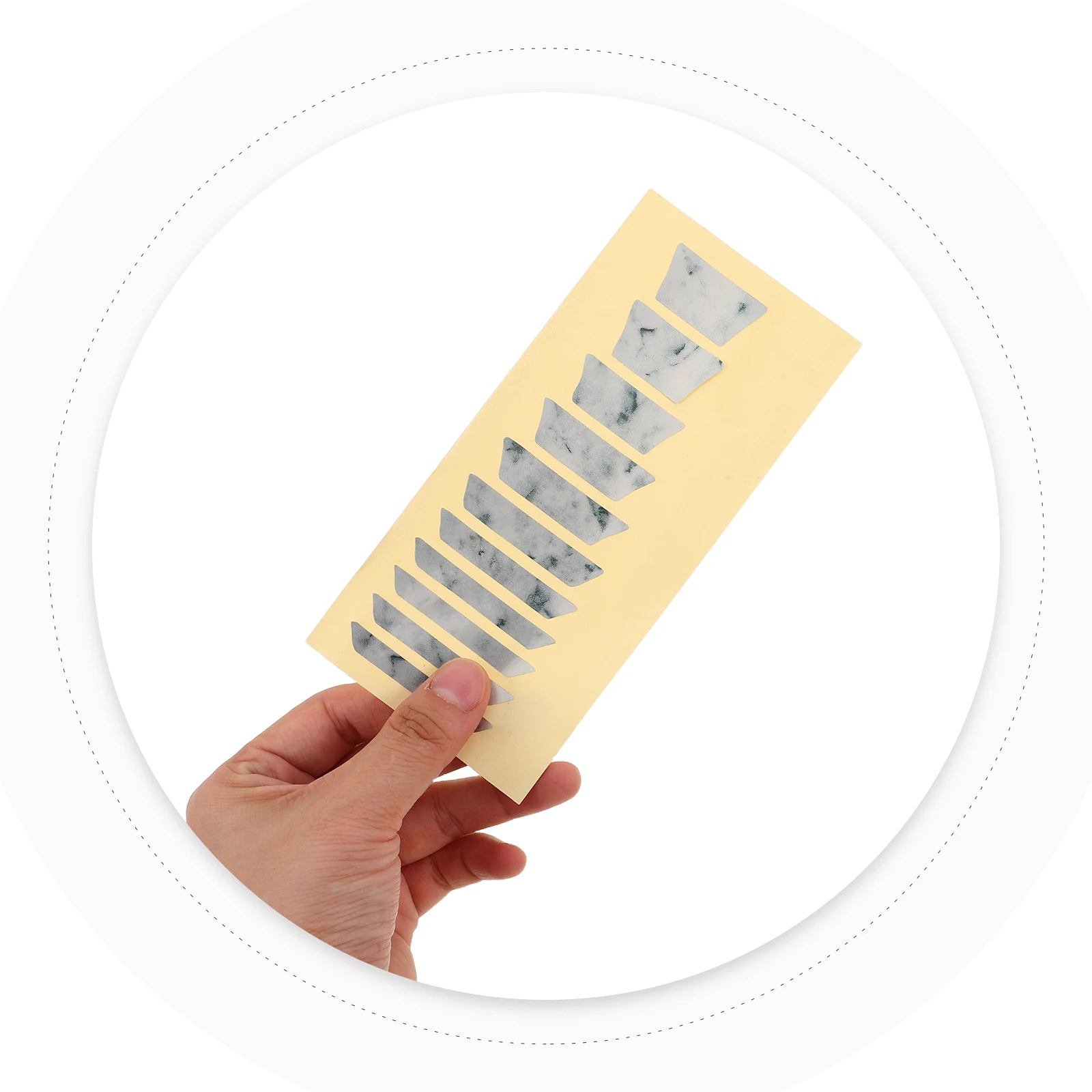 

2Pcs Guitar Fretboard Stickers Self-Adhesive Inlay Decals for Acoustic Electric Guitar Beginner Practice Scale Note Map Markers