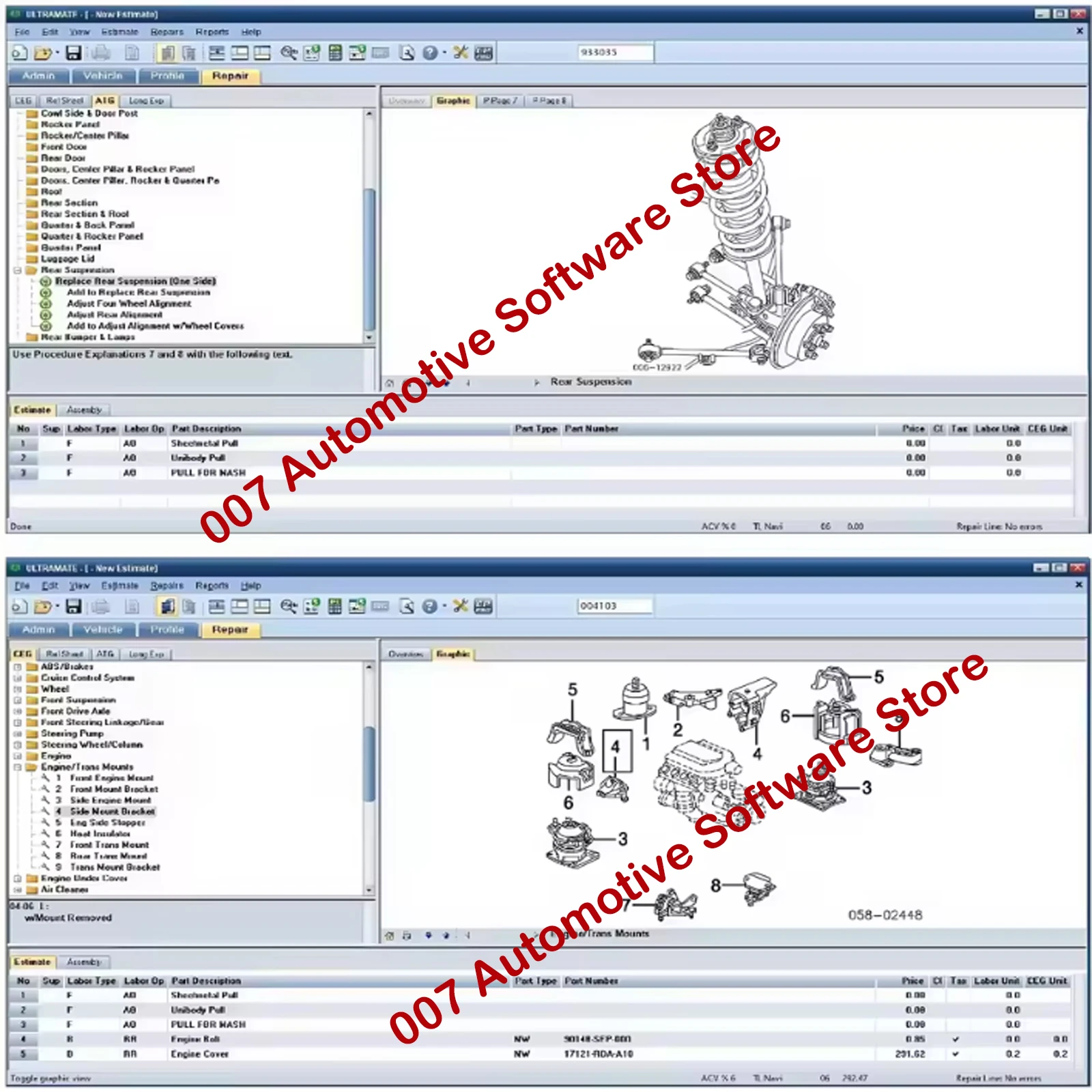 2025 Newtest Car 2023 MITCHell ULTRAMATE 7 نظام تقدير متقدم كامل + رقعة لا تتأى أبدًا + يمكن تركيبه بشكل غير محدد #5