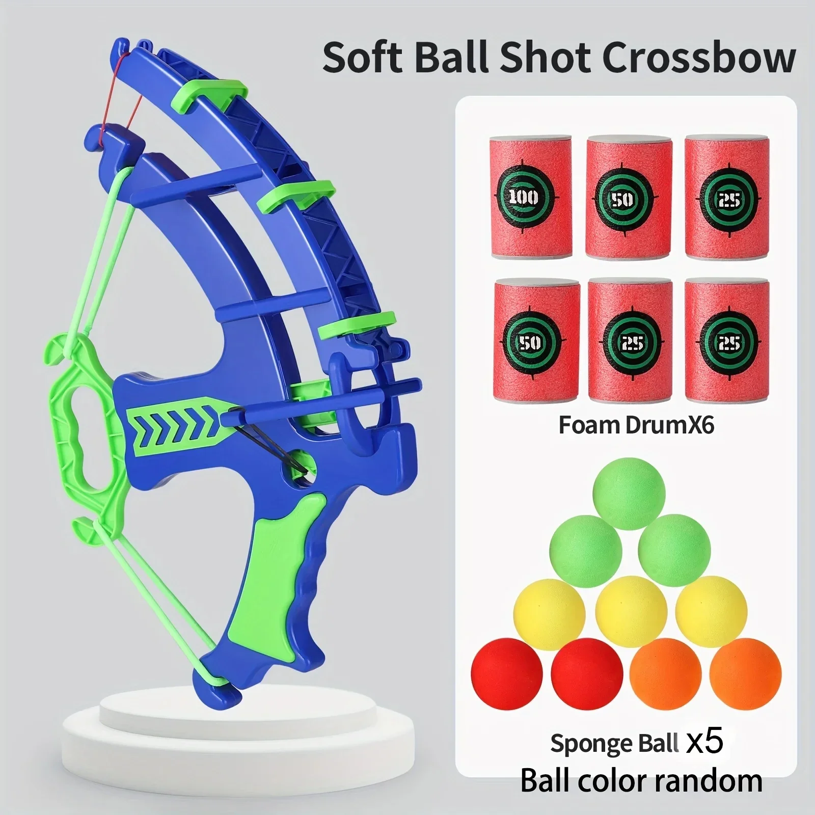Catapulta de tiro com arco crianças pai-filho brinquedos de tiro interno e ao ar livre alvo eva esponja bola balde crianças quebra-cabeça brinquedo presente