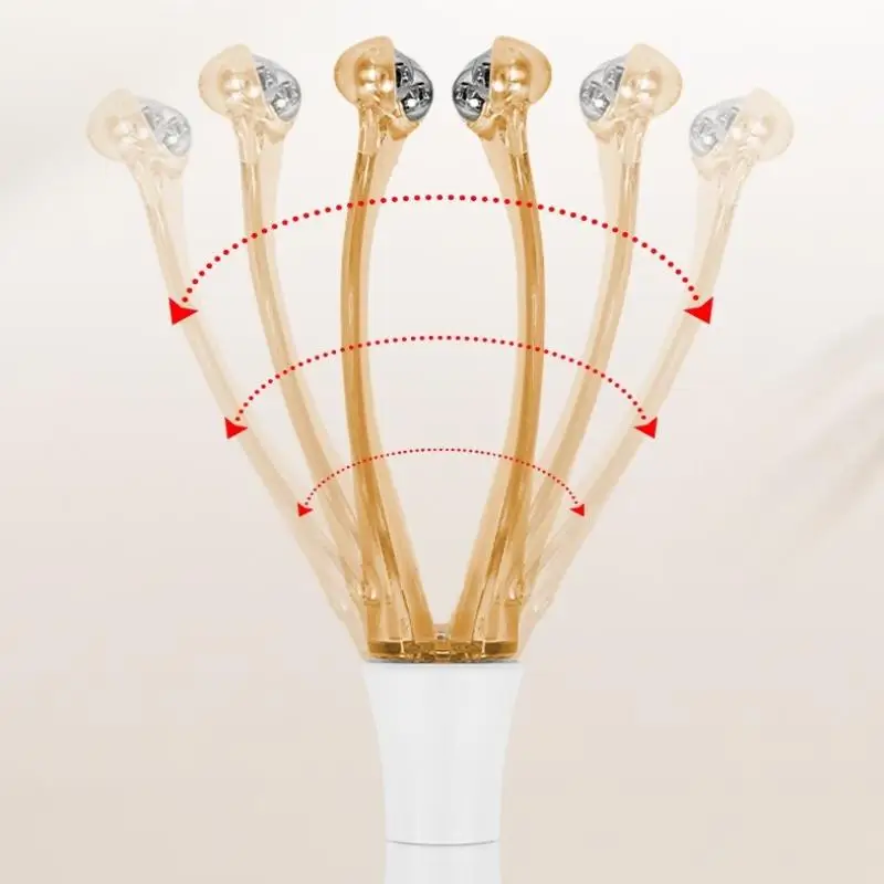 Finger Massager Roller Magnetic Bead Dual Head Massager For Hand Joint Tiger Mouth Acupoint Fatigue Inflammation Meridian Clamp