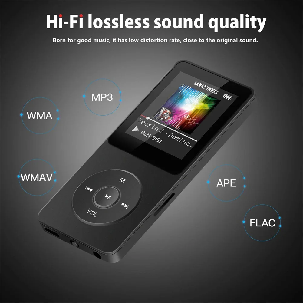 Bluetooth-compatible Mp3 Music Player Portable Mp4 Fm Radio External Ultra-thin Student Mp3 Recording Pen