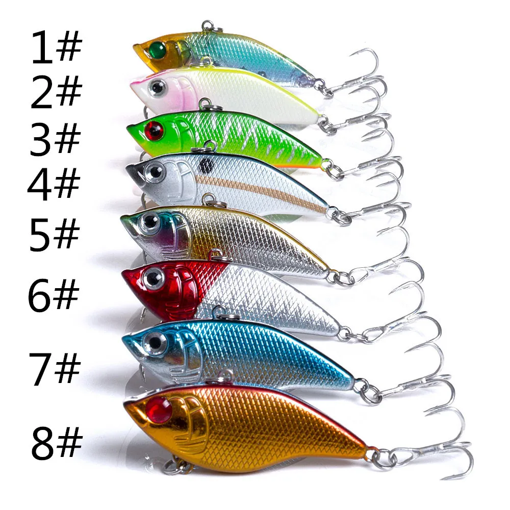 Fishing Lures VIB All Water Swimming Hard Bait Vibration Rattlin Crankbait Jigging Lure Swimbait Pesca Wobbler Jerkbait