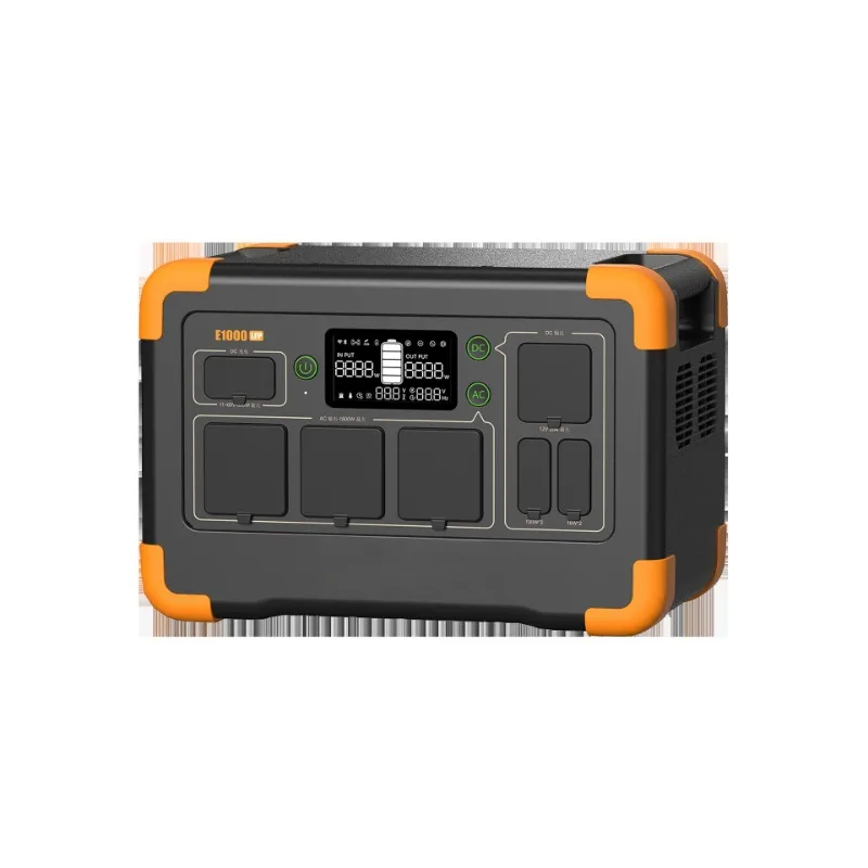 1800W 1024Wh Portable Power Station Pure Sine Wave MPPT Charge UPS Backup for Camping Outdoor Home Emergency