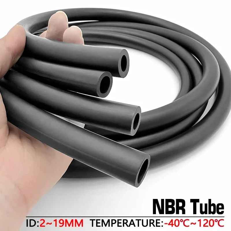 

Топливный шланг из черного нитрилового каучука, 1 м, 2-25 мм, маслостойкий, гладкий, герметичный, для мотоциклов, автомобилей, квадроциклов, двигателей