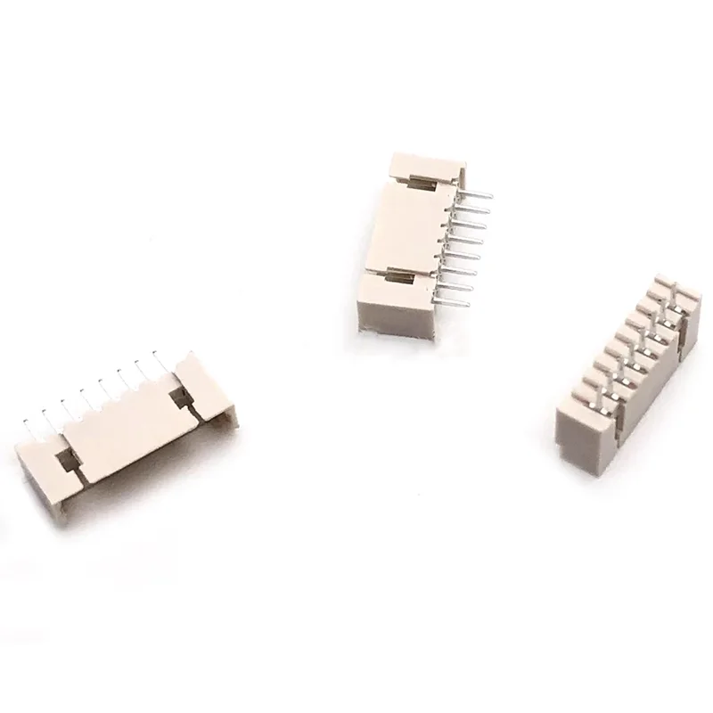 50Pcs MICRO JST 1.25 2/3/4/5/6 Pin Connector 1.25MM PITCH Horizontal Straight Header / Housing / Terminal 1.25-2p/3p/4p/5/6P