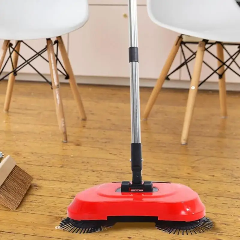 Hand PushSweeper Vacuum Sweeping And Mopping The Floor Without Blind Spots Household Soft Broom Dustpan Combination Magic Broom