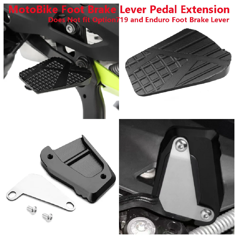 

Fits for BMW R1300GS ADV GS R1300 Adventure 2023 2024 2025 Motorcycle Foot Brake Lever Pedal Extension Extender Pad Widener