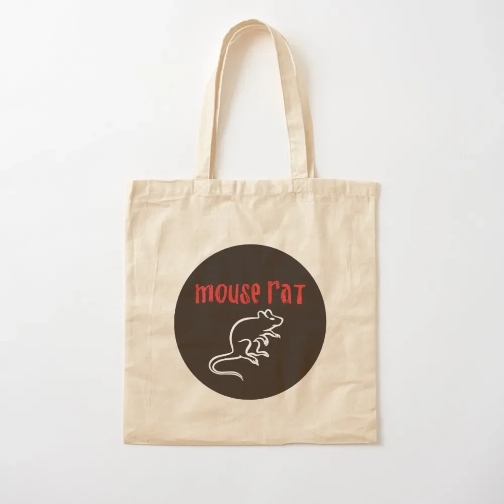 Mouse rat T-Shirt` - Andy Dwyer MouseRat Band Tote Bag Beach bag reusable shopping bags hand bag