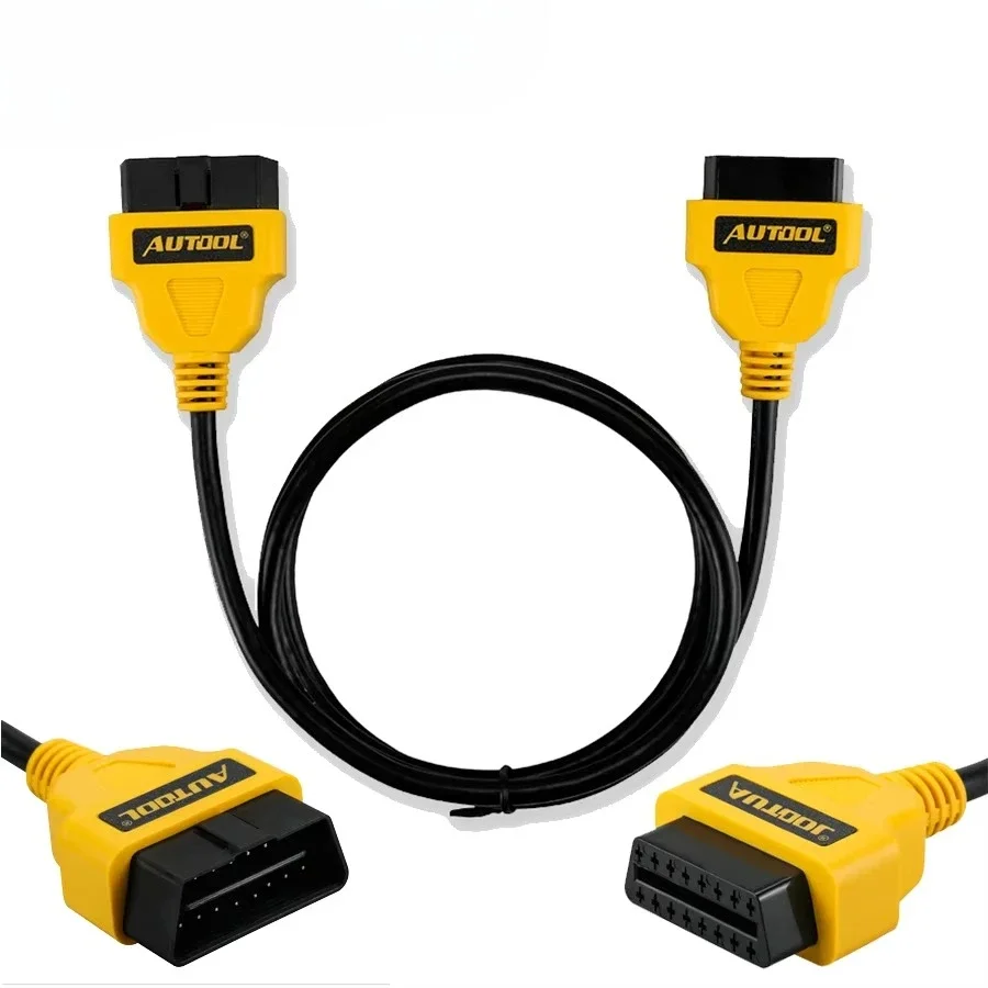 OBD2 16Pin extension cable 1.5m automotive OBD connection extension adapter cable ELM327 OBD II OBD2 extension connector cable