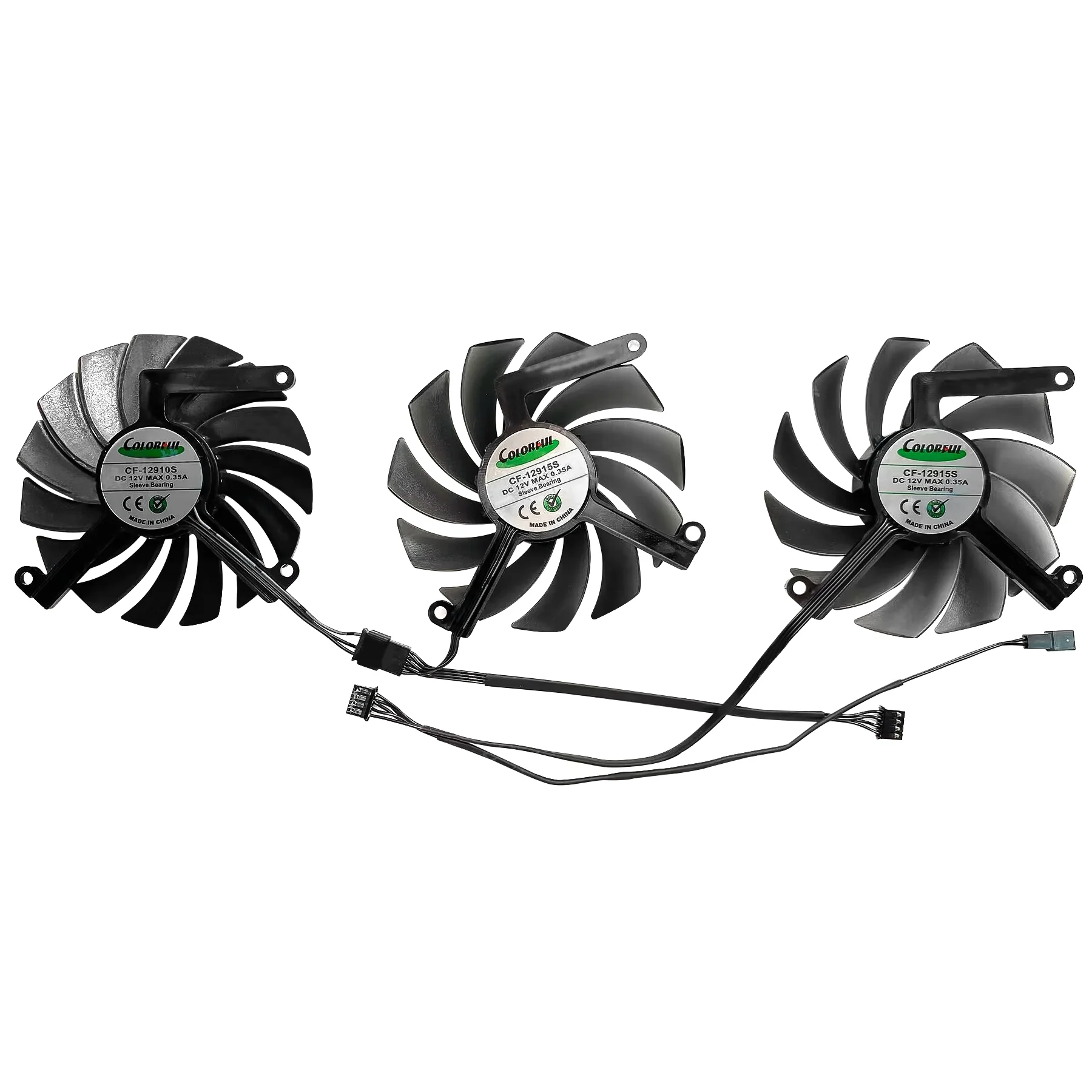 85mm CF-12910S RTX4070 Graphics Card Cooler Fan For INNO3D GeForce RTX 4070 RTX4070TI X3 OC Video Card Cooling Fan