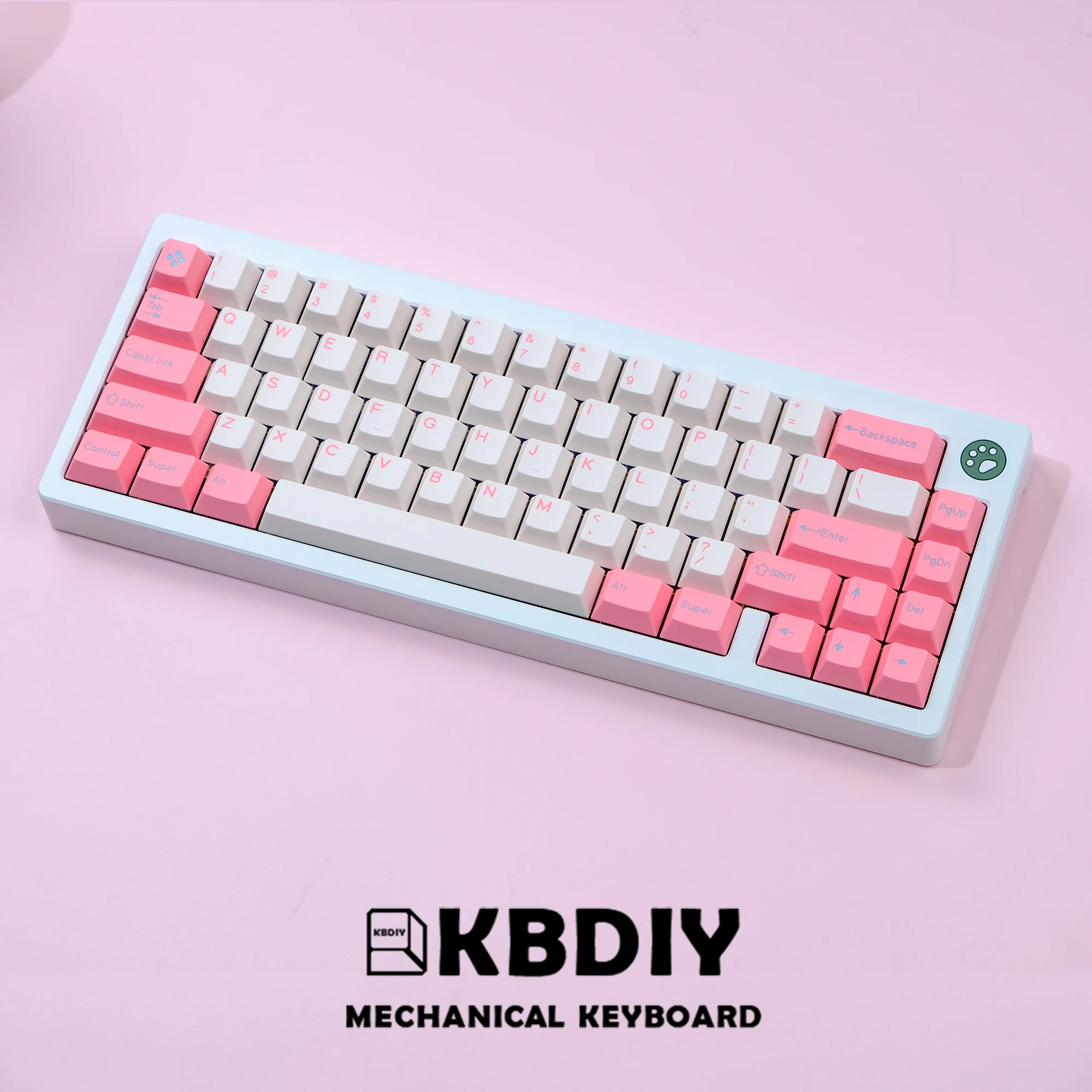 Imagem -02 - Kbdiy-gmk Valentine Keycap Perfil Cereja Double Shot Pbt Keycaps Faça Você Mesmo Personalizado para Teclado Mecânico 166 Teclas por Conjunto Gmk67 Fizz K617