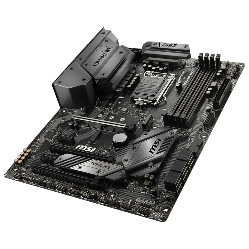 MSI TOMAHAWK Z390 LGA1151 Z390 HDMI SATA 6Gb/s USB 3.1 ATX اللوحة الأم Intel
