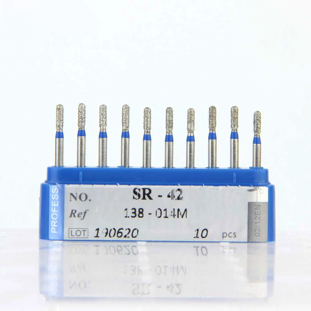 10 Stück/Set Dental-Diamantbohrer 39 Größen 1,6mm für Hochgeschwindigkeits-Handstück Stomatologie-Abteilung Zahnmedizin Schleifwerkzeuge – Detail 16