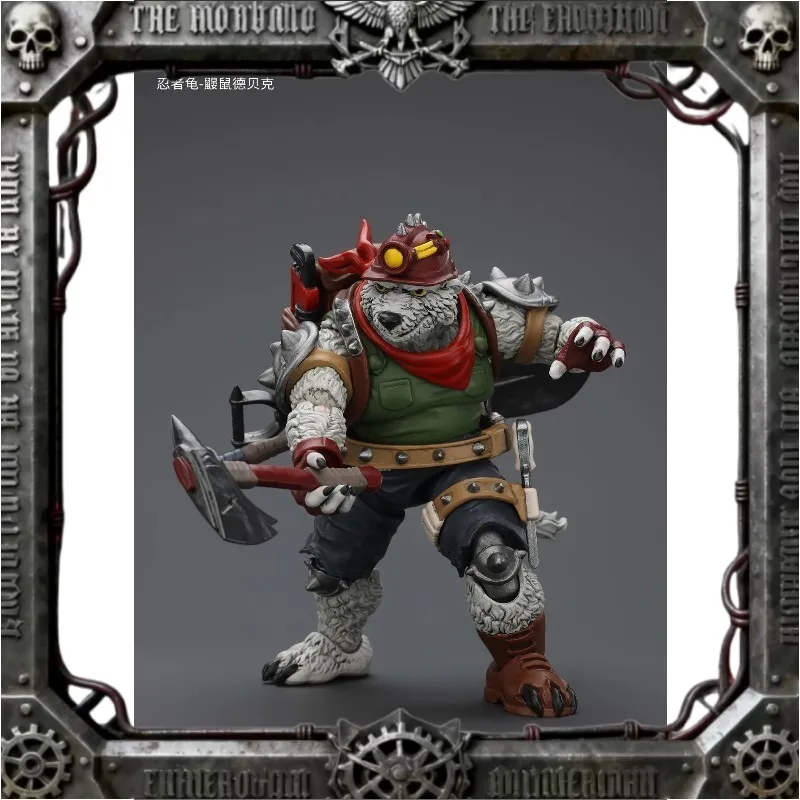 [توصيل على مدار 24 ساعة] مجموعة نماذج JOYTOY 1/18 لشخصية الحركة TMNT-Dirtbag هدية