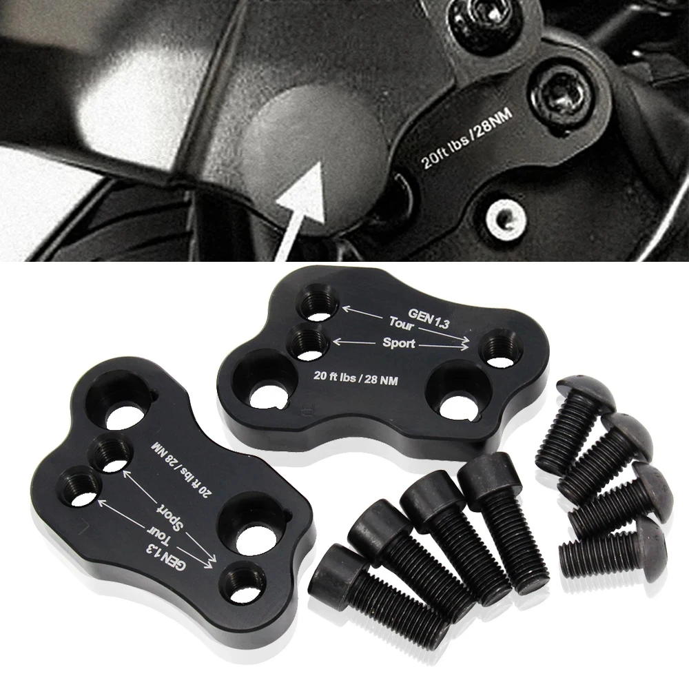 

Motorcycle Handle Bar Clamp Raised Extend Handlebar Mount Riser For HONDA Gold wing 1800 GL1800 GL 1800 2018-2023