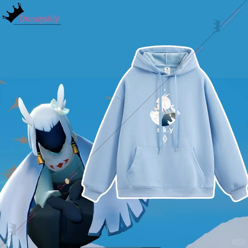 

Anime Game Sky：Children Of The Light Cosplay Costume 3D Pattern Print Pullover Sweatshirt Halloween Disguise Unisex Outfit