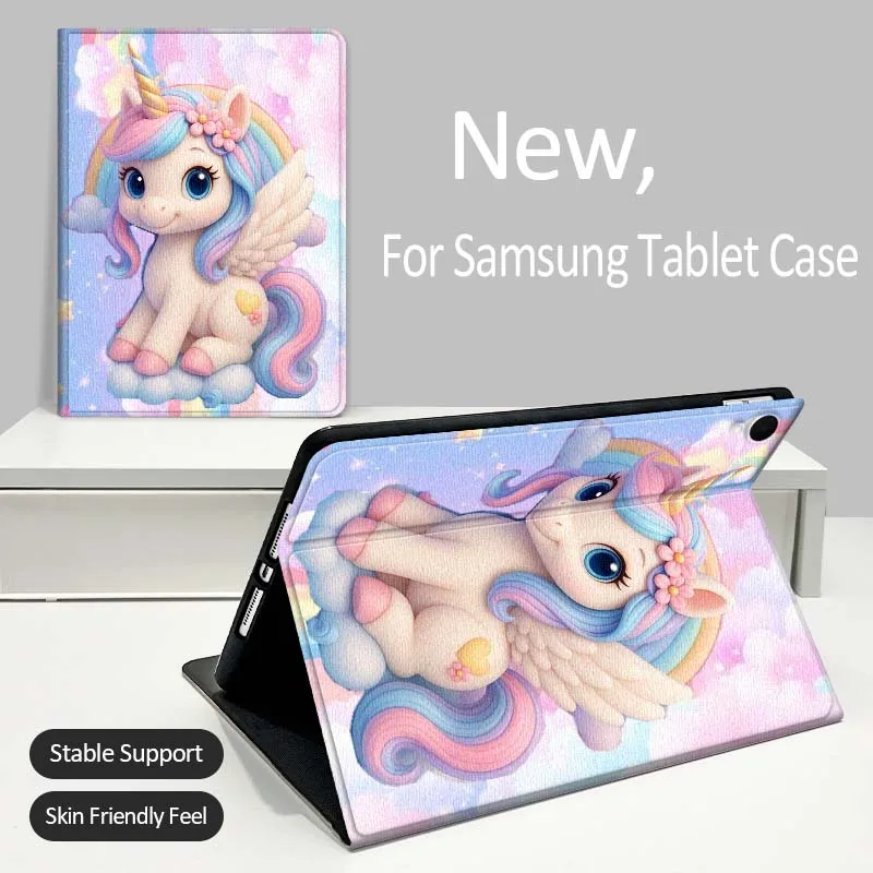 

Anime Unicorn Design Tablet Case For Samsung Galaxy Tab A A7 A8 A9 A11 S6 S11 Lite Plus 10.1 10.4 10.5 Inch 2022 2025