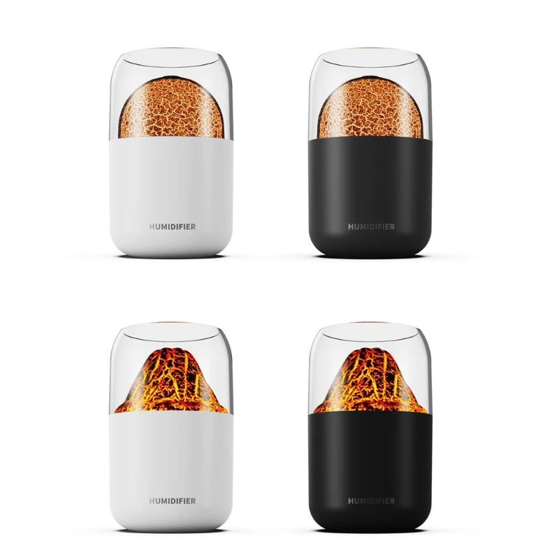 Мини-вулкан-увлажнитель, 300 мл, маленький прохладный увлажнитель с туманом, настольный увлажнитель, дропшиппинг
